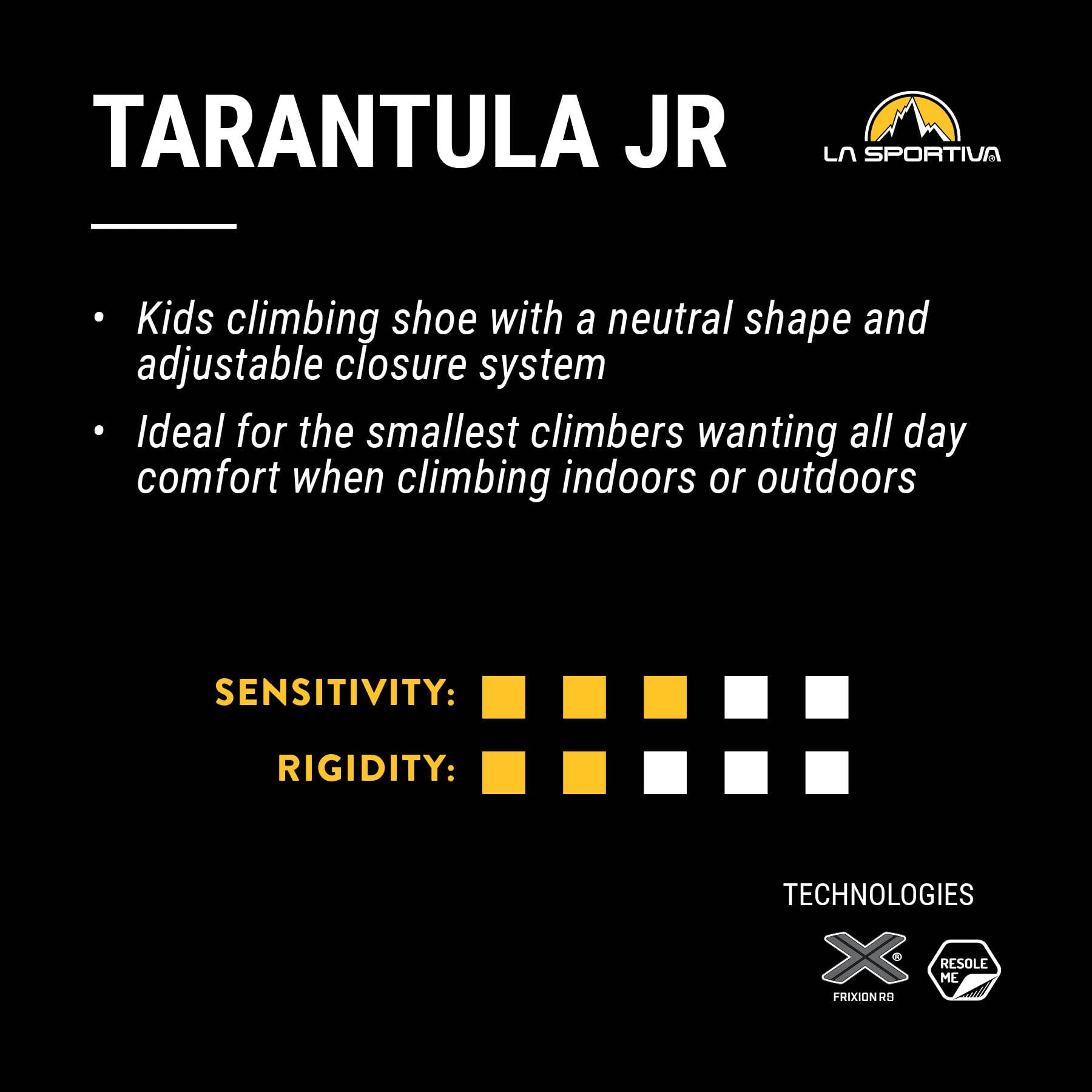 La Sportiva Kids Tarantula Junior | Kids Rock Climbing Shoes - Image 7