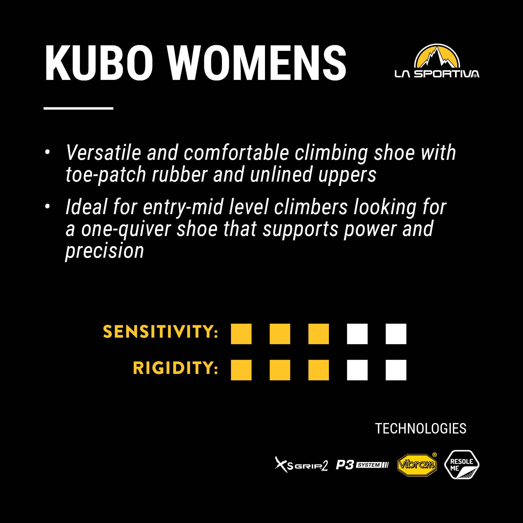 La Sportiva Womens Kubo Rock Climbing Shoes - Image 8